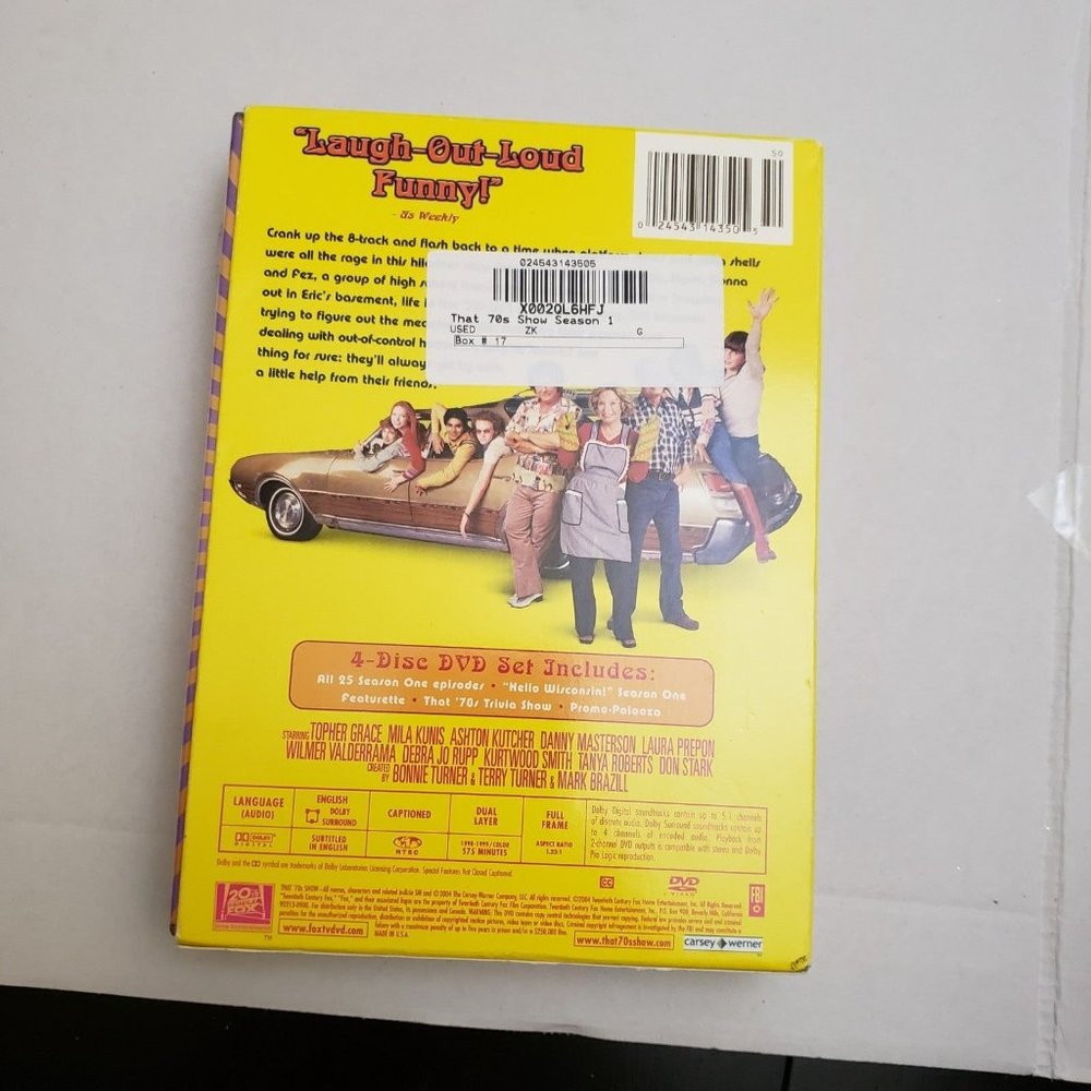 That 70's Show Season One DVD set - Picture 3 of 6
